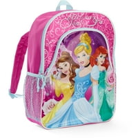 Disney Princess 16 '' Deluxe Front Pocket Kids hátizsák