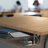 Digitális PAD-CHKBM vékony profilú padlóállvány kivehető mágneses védőtokkal iPad-hez