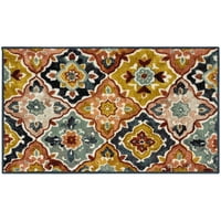 Mainstays Marrakesh csempe nyomtatott konyhai szőnyeg, többszínű, 1'8 2'10