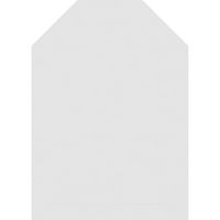 42 W 28 H nyolcszögletű felső felszíni PVC Gable Vent: nem funkcionális, W 2 W 2 P Brickmould küszöbkeret