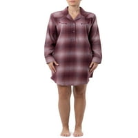 Wrangler női hosszú ujjú flanel pizsamás alvás, S-4X méretek