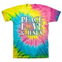 Áldott lány női nyakkendő festék póló béke szerelem Jézus spirál- Multi Spiral Pyt- 2x-nagy