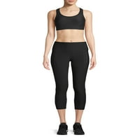 Y.L. Sport női aktív lábging Tummy Control & Zip Pocket -rel