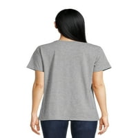 Pozitivitees női őszi grafikus póló, szezonális rövid ujjú póló tök felvétel, S-3XL méretű méretek