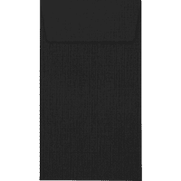Luxpaper érme borítékok, 1 2, fekete vászon, 250 csomag