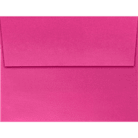 Luxpaper A meghívó borítékok, 3 4, Azalea Pink Metallic, Pack