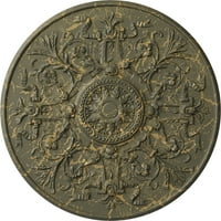 33 OD 3 4 P Versailles mennyezeti medál, kézzel festett boszorkány mogyoró ropogása