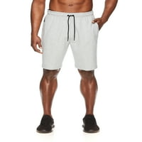 Reebok férfi és nagy férfiak aktív stretch edzési rövidnadrágja, 10 Inseam, akár 3xl méretű