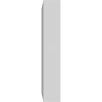 Ekena Millwork 6 W 6 H 1 2 P Standard Sedgwick Bullseye rozetta négyzet alakú élekkel