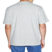 Amerikai ruházat férfiak nehéz mez súlya Bo rövid ujjú póló, S-XL méretű