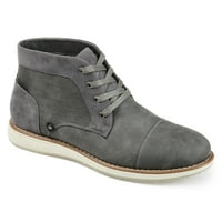 Vance Co. Mens Austin Tru Comfort Faam csipkés sapkás toe chukka boot