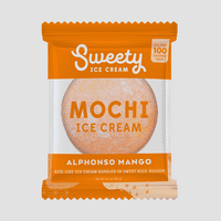 Édes fagylalt, gluténmentes Alphonso mango mochi, 1. oz