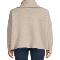 Dreamers by Debut Womens Cowl Neck Pullover hosszú ujjú pulóver