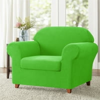 Subrte kanapé burkolat csúszdájával extra nyújtó párna üléshuzat, karosszék, fű zöld