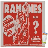 Trendek Nemzetközi Poszter - Ramones - Gabba Premium Poster Mount Bundle
