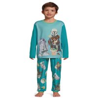 Csillagok háborúja R2-D Baby Yoda pizsama szett, 2 darab, méret 4-12