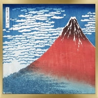 Finom szél, tiszta reggel Katsushika Hokusai fali poszter, 14.725 22.375