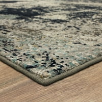 Karastan szőnyegek zydeco indigo 2 '4 7' 10 terület szőnyeg