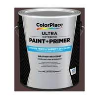 Colorplace Ultra külső festék és alapozó, Ranch House Brown, szatén, gallon