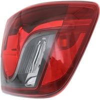 A hátsó lámpa kompatibilis a 2013- Mazda CX-jobb utas oldalával, külső oldalán, izzóval