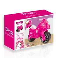 Dolu Toys - Pink Unicorn motorkerékpár -játék