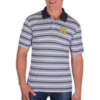 Michigan Wolverines férfi klasszikus illesztett csíkos póló