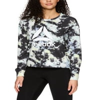 Reebok Női Napi Vágott Tie Dye Crew pulóver, Méret XS-XXXL