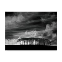 Védjegy képzőművészet 'kora reggeli felhők' vászon művészet Martin Henson