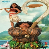 Disney Moana-Pose Fali Poszter, 22.375 34