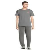 A PlayStation férfi grafikus alvó póló és alvó nadrág, 2-darab, méretek XS-3XL