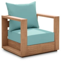 Meridián bútorok tulum kék vízálló szövet kültéri szék