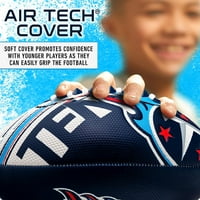 Franklin Sports NFL Tennessee Titans Football - Ifjúsági mini labdarúgás - 8,5 - Easy Grip Texture