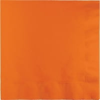 Touch of Color rétegű Ebéd szalvéta Sunkissed Orange 58191b