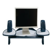 Kensington állítható síkképernyős Monitor állvány akár 21 képernyő támogatás-lb terhelhetőség-síkképernyős kijelző típusa támogatott-polc-Asztali-Fekete