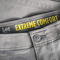 Lee® férfi szélsőséges mozgású lapos első karcsú egyenes nadrág ránc ellenáll