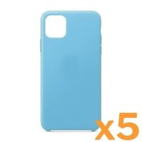 Apple iPhone Pro Gummy tokok kék színben az Apple iPhone Pro 5-Pack használatához