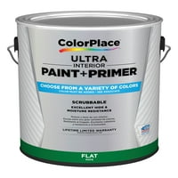 Colorplace Ultra belső festék és alapozó, Gleccser -tó, lapos, gallon