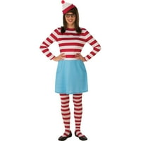 Rubie hol van Waldo Wenda Női Halloween jelmez Jelmez felnőtteknek, S