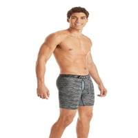 Hanes X-Temp Total Support Pouch férfi Hosszú lábú Boxeralsók, kopásgátló Fehérnemű, 3 csomag