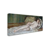 Védjegy képzőművészet 'nagy meztelen' vászon művészet Renoir