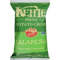 Kettle márka jalapeno burgonya chips, 8. oz