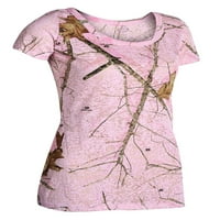 Női kiégési póló, rózsaszín-X-Large