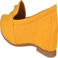 Női folyóiratgyűjtemény Marci Loafer Mustard Fau Suede m