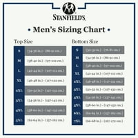 A Stanfield felnőtt férfiak ultra könnyű rövid ismertetése, S-XL méretű