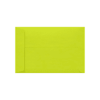 Luxpaper nyitott végű borítékok, Wasabi Green, 250 Pack