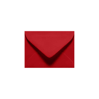Luxpaper mini ajándékkártya borítékok, 11 16, Ruby Red, 250 Pack