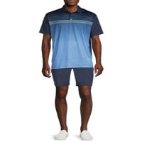 Ben Hogan férfi és nagy férfiak ombre Stripe Polo ing, S-5XL méretű