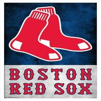 Boston Red So - Logo Wall poszter, 14.725 22.375
