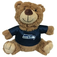 Háziállatok Első NFL Seattle Seahawks plüss mackó játék. Csapat Jersey és Belső Squeaker. Kutyáknak macskák gyerekeknek otthon