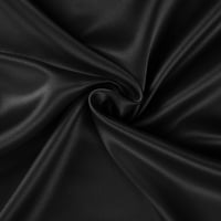 Egyedi olcsó selyem párnahuzatok, boríték bezárása fekete királynő